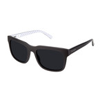 Men's Roman Square Polarized Sunglasses // Black