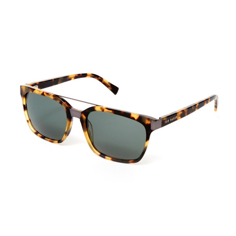 Gaige TBM006 Rectangle Polarized Sunglasses // Tortoise