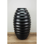 Stratus Vase // 24" (Black)