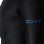 The Anniversary Edition Chapter 1 Wetsuit Jacket // Black + Blue (Medium)