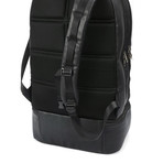 Luxury Travel Bag // Tumbled Leather // Black