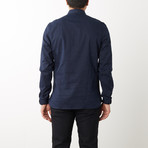 Buster Slim-Fit Dress Shirt // Navy (2XL)