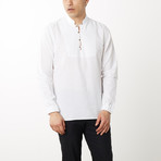 Jefferson Slim-Fit Dress Shirt // White (S)