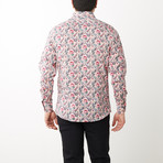 Theo Slim-Fit Dress Shirt // Pink (3XL)