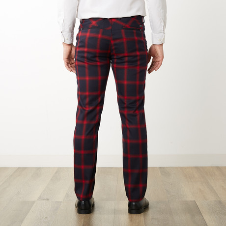 Seymour Stretch Comfort Pant // Red (30WX32L)