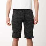 Fleece Shorts // Black (2XL)