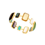 Vintage Ippolita 18k Yellow Gold Rock Candy Sailor Gemstone Bracelet