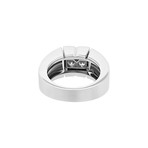 Vintage Van Cleef & Arpels 18k White Gold Diamond Ring // Ring Size: 4.5