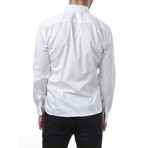 Joannes Slim Fit Cotton Shirt // White (M)