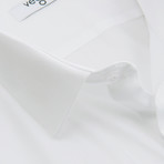 Joannes Slim Fit Cotton Shirt // White (L)