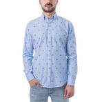 Kaden Button-Down Shirt // Blue (L)