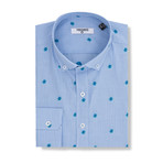 Kaden Button-Down Shirt // Blue (L)