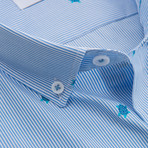 Kaden Button-Down Shirt // Blue (XL)
