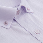 Strauss Short-Sleeve Button Down // Lavender (XL)