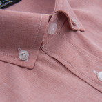 Giuseppe Short-Sleeve Button Down // Pink (2XL)