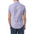 Berlioz Short-Sleeve Button Down // Purple (XS)