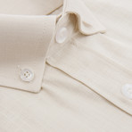 Bernstein Short-Sleeve Button Down // Beige (XL)