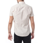 Bernstein Short-Sleeve Button Down // Beige (XL)