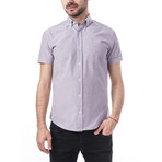 Niccolo Short-Sleeve Button Down // Purple (XL)