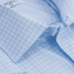Faure Short-Sleeve Button Up // Blue (L)