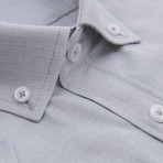 Rimsky Short-Sleeve Button Down // Gray (2XL)