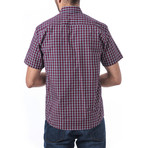 Giacomo Short-Sleeve Button Down // Red (L)