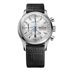 Brellum Duobox Chronometer Silver Automatic // DB.CH.100 (M Strap (6.30"-7.09"))