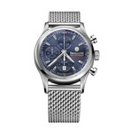 Brellum Duobox Chronometer Deep Blue Automatic // DB.CH.112 (M  Strap (6.30"-7.09"))