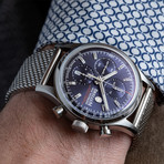 Brellum Duobox Chronometer Deep Blue Automatic // DB.CH.112 (M  Strap (6.30"-7.09"))