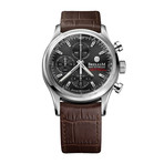 Brellum Duobox Chronometer Black Automatic // DB.CH.131 (M Strap (6.30"-7.09"))