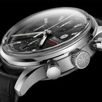 Brellum Duobox Chronometer Black Automatic // DB.CH.130 (M  Strap (6.30"-7.09"))