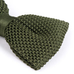 Silk Bow Tie // Green