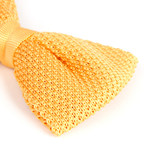 Silk Bow Tie // Gold