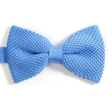 Silk Bow Tie // Light Blue