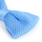 Silk Bow Tie // Light Blue