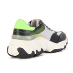 Kayo Sneaker // White + Green (Euro: 40)