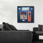 Signed + Framed Pylon Collage // "NY Giants" // Odell Beckham Jr.