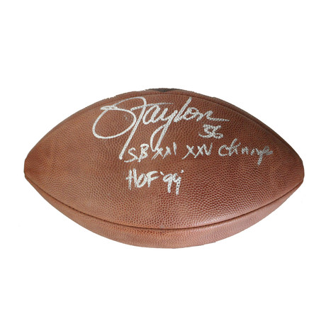 Signed Football // Lawrence Taylor