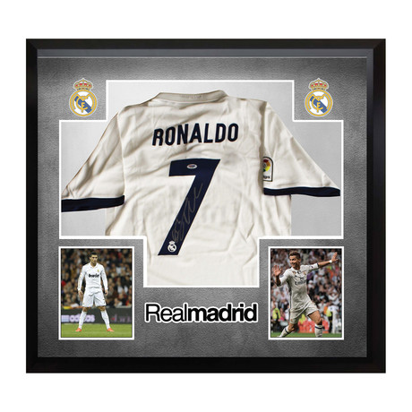 Signed + Framed Jersey // Christiano Ronaldo