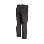 Double Zipper Pants // Black (XL)