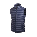 Lightweight Puff Vest // Dark Blue (XL)