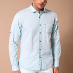 Jeremiah Slim-Fit Shirt // Light Blue (XL)