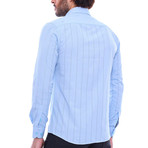Alejandro Slim-Fit Shirt // Light Blue (XL)