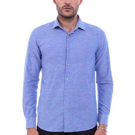 Ricky Slim-Fit Shirt // Blue (S)