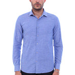 Ricky Slim-Fit Shirt // Blue (XL)