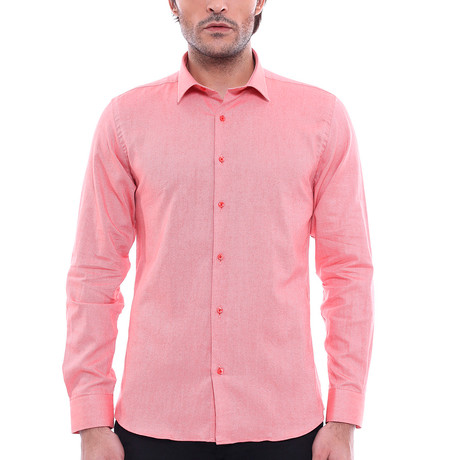 Jay Slim-Fit Shirt // Pink (S)