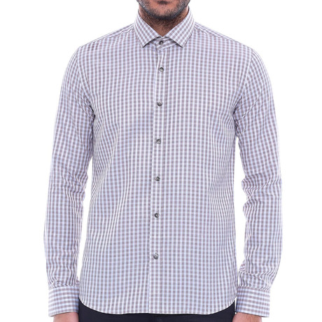 Normand Slim-Fit Shirt // Gray (S)