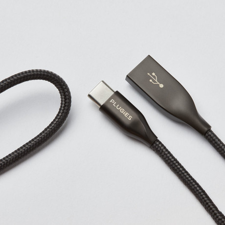 Braided Nylon Cable // USB-C (USB-C)
