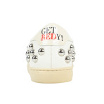 Red Valentino // Leather Sneakers // White (Euro: 36)