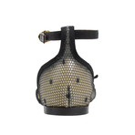 Red Valentino // Dots Mesh Ankle Strap Flats // Black (Euro: 34)